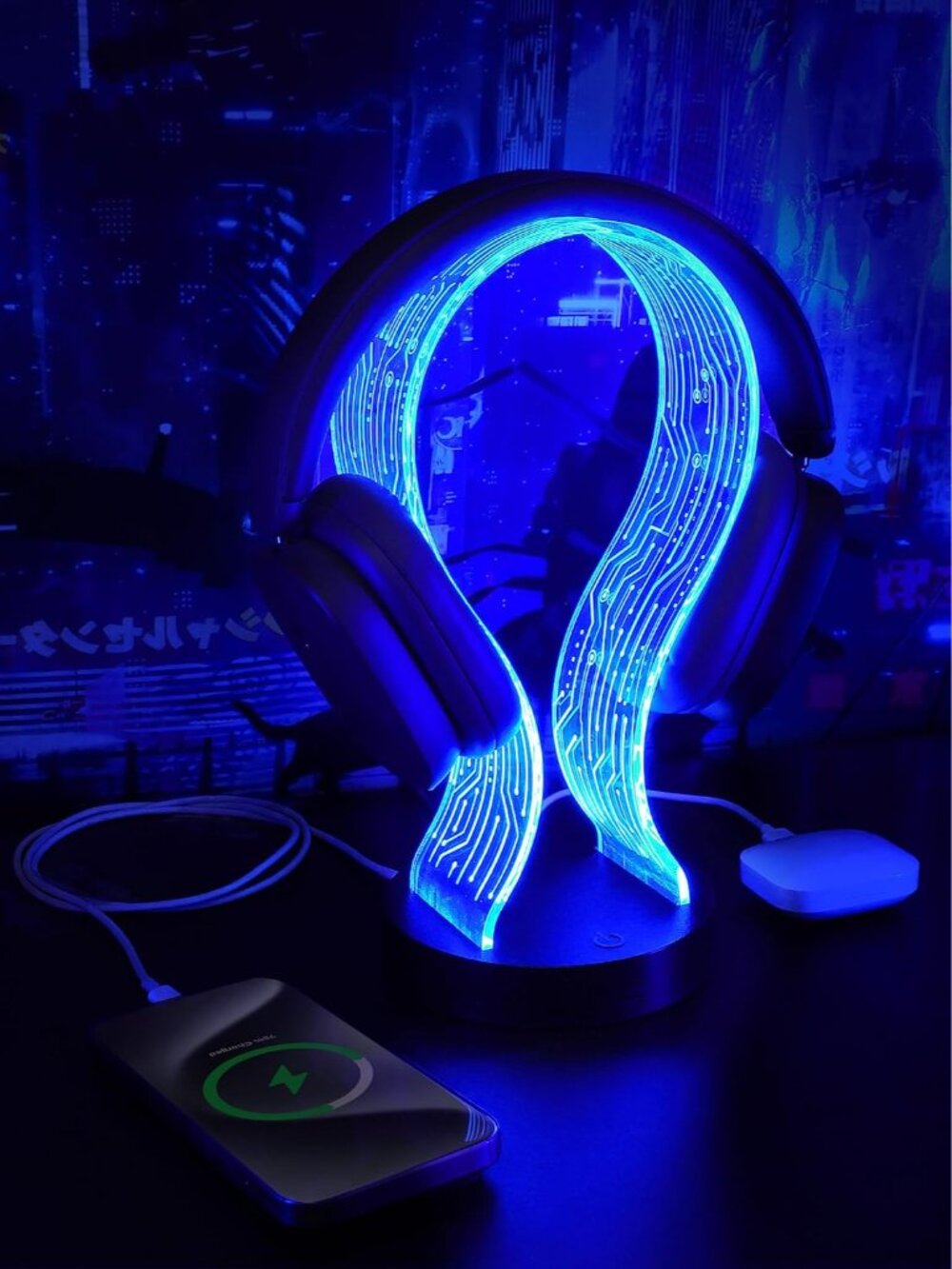 Light Up Headphone Stand, Gifts for Gamers